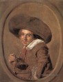 Un jeune homme dans un grand chapeau portrait Siècle d’or néerlandais Frans Hals